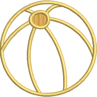 Matriz de Bordado Bola 20