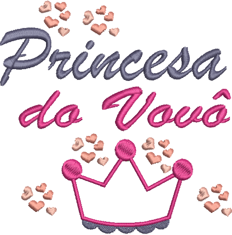 Matriz de Bordado Coroa 218