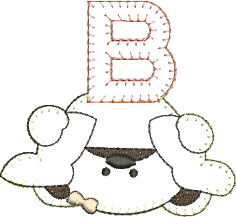 Matriz de Bordado Ursinha 235