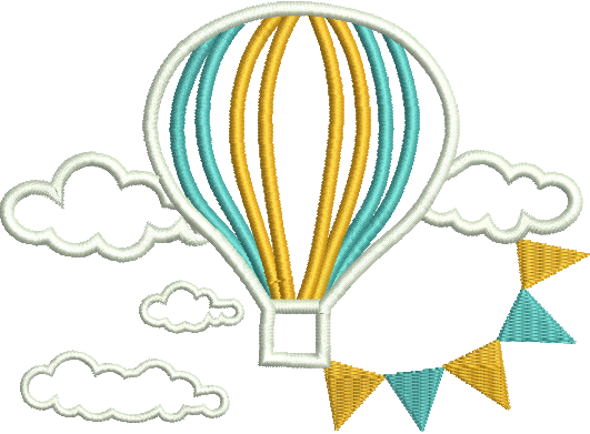 Matriz de Bordado Balão 266