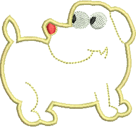 Matriz de Bordado Cachorrinho 32