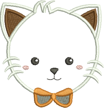 Matriz de Bordado Gatinho 382