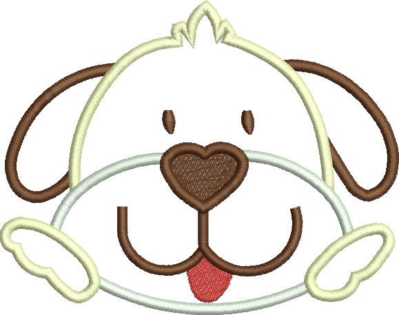 Matriz de Bordado Cachorrinho – Três Tamanhos 406
