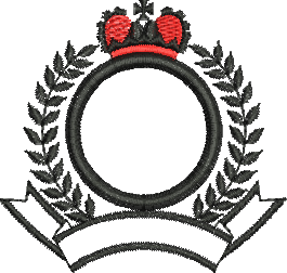Matriz de Bordado Brasão 09