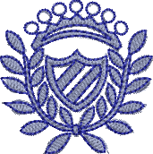 matriz de bordado Brasão 22