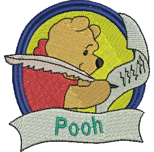 Matriz de Bordado Ursinho Pooh 14