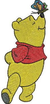 Matriz de Bordado Ursinho Pooh 17
