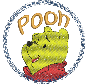 Matriz de Bordado Ursinho Pooh 19