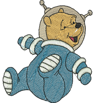 Matriz de Bordado Ursinho Pooh 28