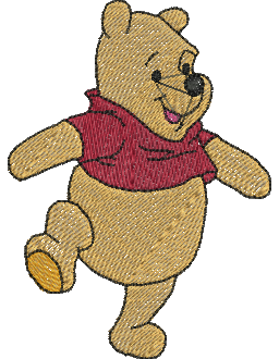 Matriz de Bordado Ursinho Pooh 29