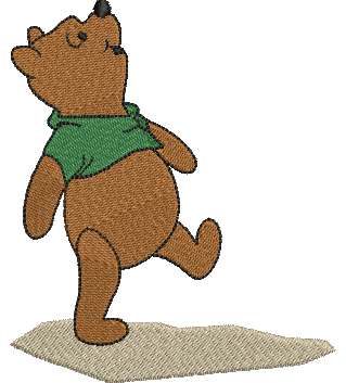 Matriz de Bordado Ursinho Pooh 30
