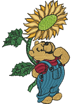 Matriz de Bordado Ursinho Pooh 31