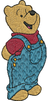 Matriz de Bordado Ursinho Pooh 36