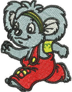 Matriz de Bordado Blinky Bill 08 – Três Tamanhos