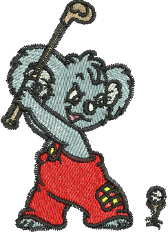 Matriz de Bordado Blinky Bill 09 – Três Tamanhos