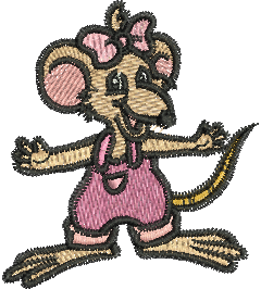 Matriz de Bordado Blinky Bill 19 – Três Tamanhos