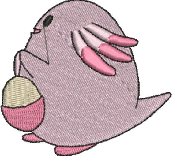 Visualização da Matriz de Bordado Chansey