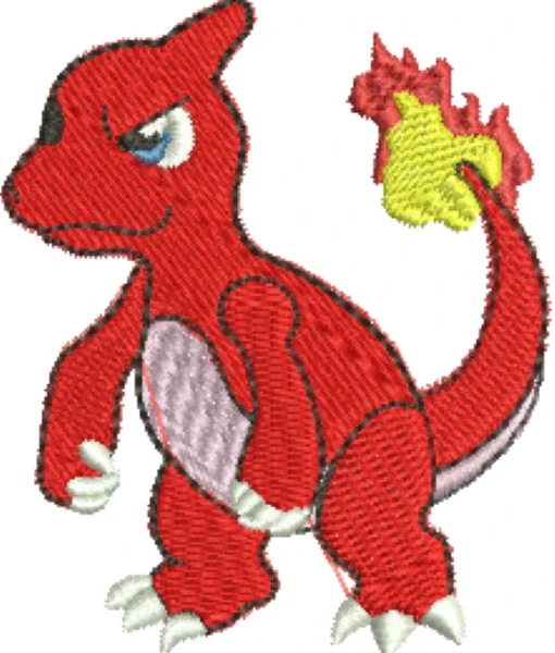 Visualização da Matriz de Bordado Charmeleon