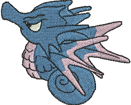 Matriz de Bordado Seadra