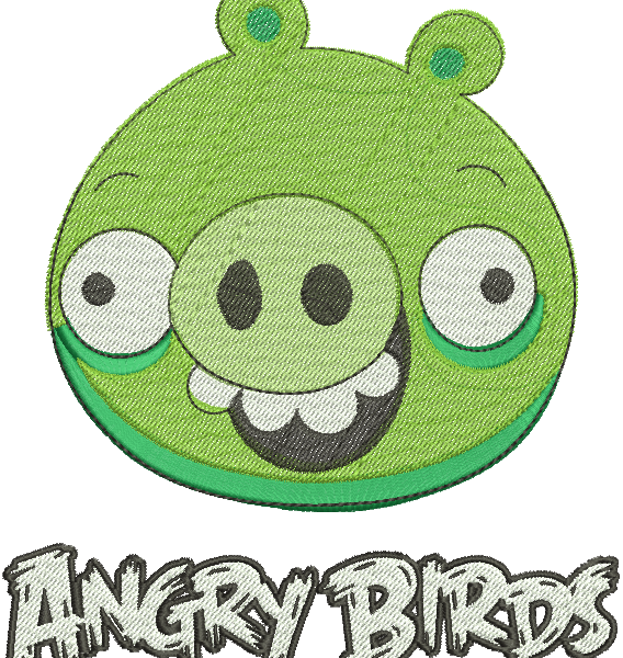 Matriz de Bordado Angry Bird 09 – Três Tamanhos
