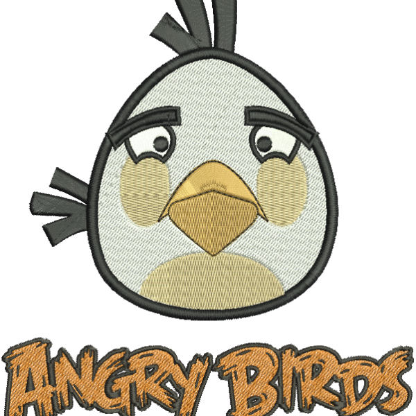 Matriz de Bordado Angry Bird 17 – Três Tamanhos
