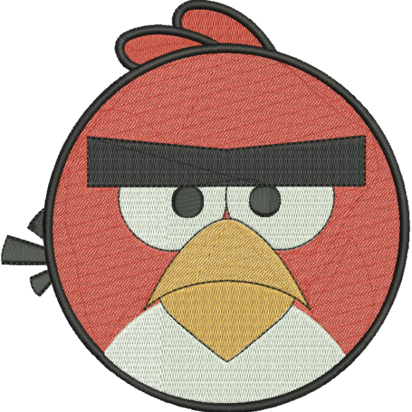 Matriz de Bordado Angry Bird 21 – Três Tamanhos