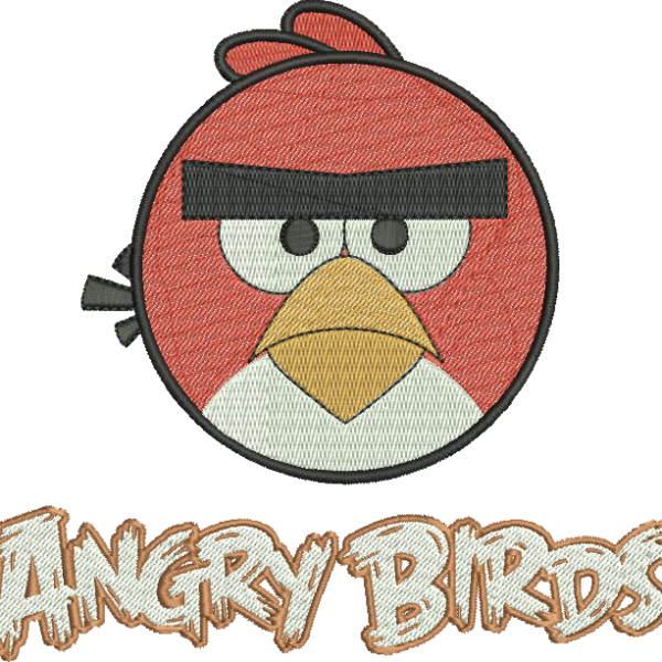 Matriz de Bordado Angry Bird 22 – Três Tamanhos
