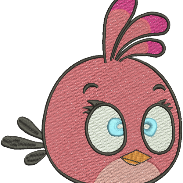 Matriz de Bordado Angry Bird 27 – Três Tamanhos