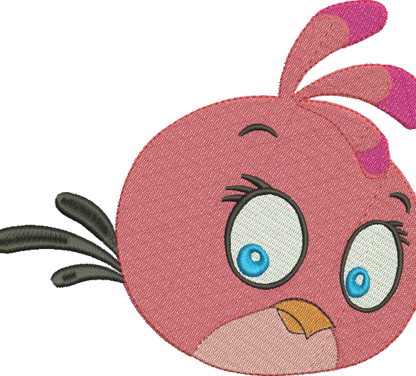 Matriz de Bordado Angry Bird 31 – Três Tamanhos