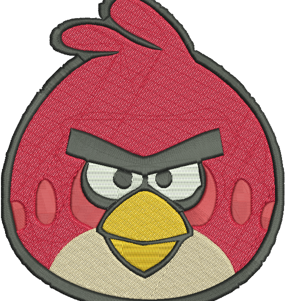 Matriz de Bordado Angry Bird 32 – Três Tamanhos