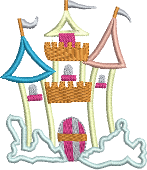 Matriz de Bordado Castelo 55