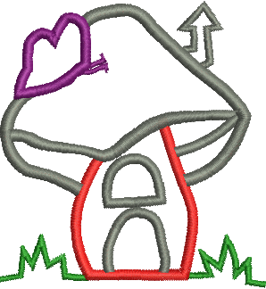 Matriz de Bordado Casinha 61