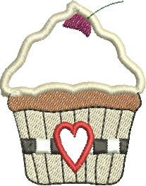 Matriz de Bordado Cupcake 79
