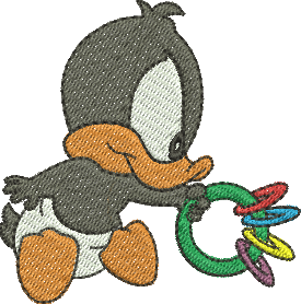 Matriz de Bordado Patolino Baby Tunes 39 – Três Tamanhos