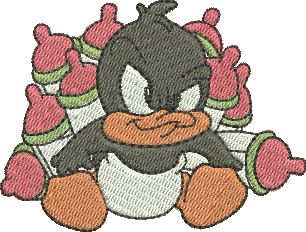 Matriz de Bordado Patolino Baby Tunes 42 – Três Tamanhos