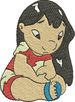 Matriz de Bordado Lilo 04 – Três Tamanhos