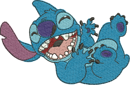 Matriz de Bordado Stitch 05 – Três Tamanhos