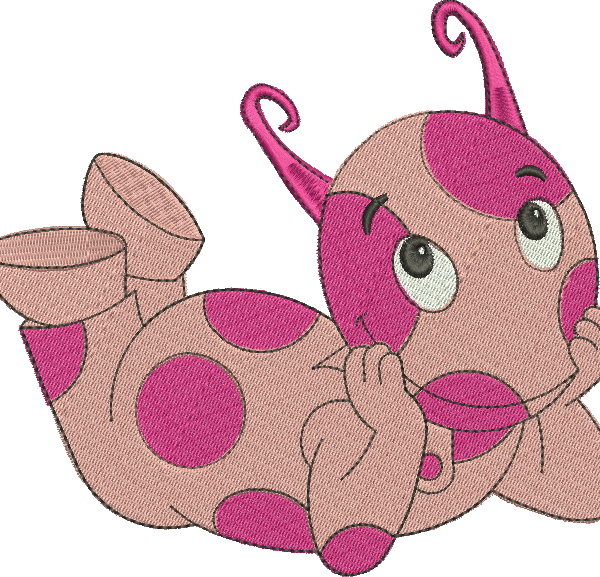 Matriz de Bordado Uniqua 02 – Três Tamanhos