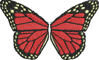 Matriz de Bordado Borboleta