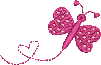 Matriz de Bordado Borboleta