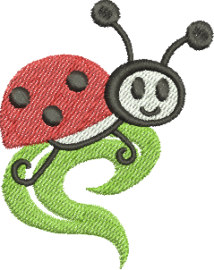 Matriz de Bordado Joaninha