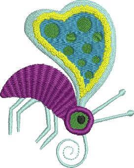 Matriz de Bordado Inseto