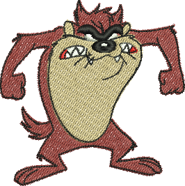 Matriz de Bordado Taz 06