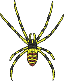 Matriz de Bordado Aranha