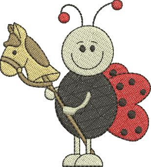 Matriz de Bordado Joaninha