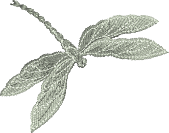 Matriz de Bordado Libélula