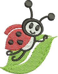 Matriz de Bordado Joaninha