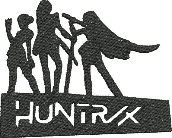 matriz de bordado huntrix 08