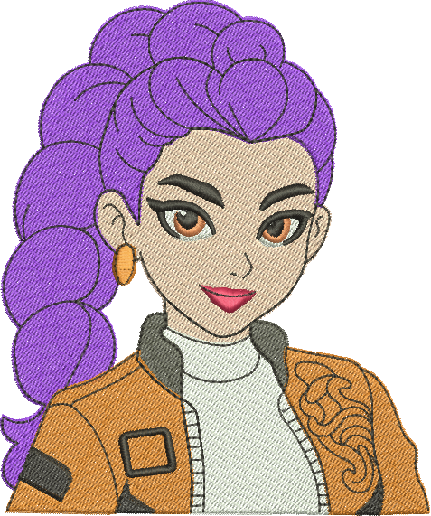 matriz de bordado huntrix 13