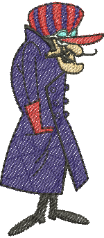 Matriz de Bordado Dick Vigarista 07 – Três Tamanhos